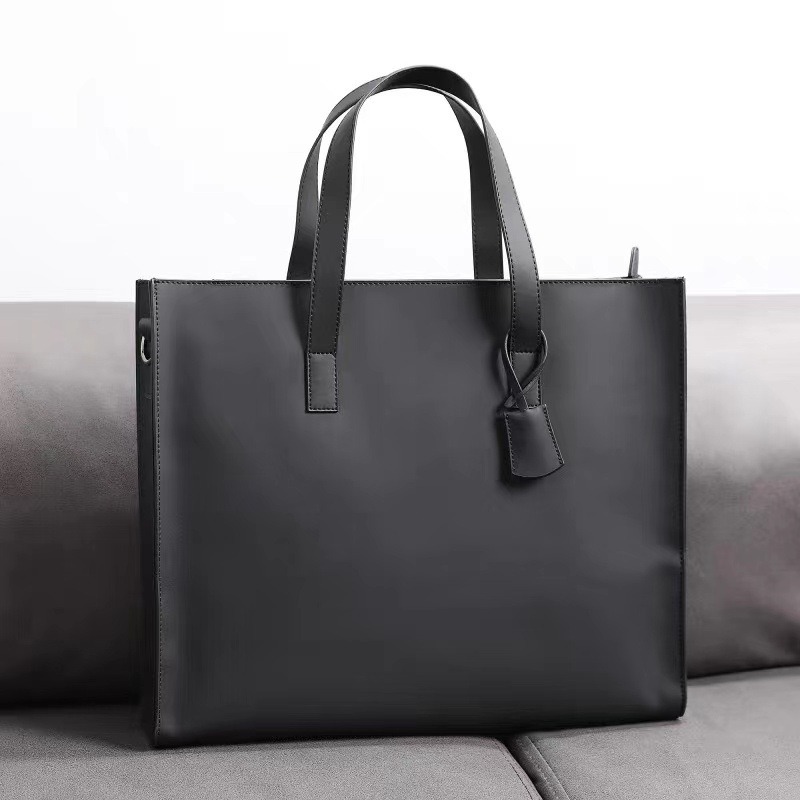 Leather Briefcase - 2026 新しいメンズハンドバッグショルダーストラップ付きクロスボディバッグ PU レザーショルダーバッグビジネスラップトップバッグブリーフケーストートバッグサッチェル