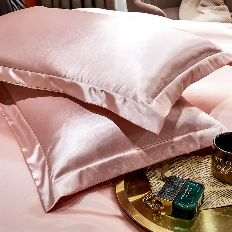 Silk Pillowcase - 天然ベリー枕カバー,本物のシルク100%,枕カバー,2個