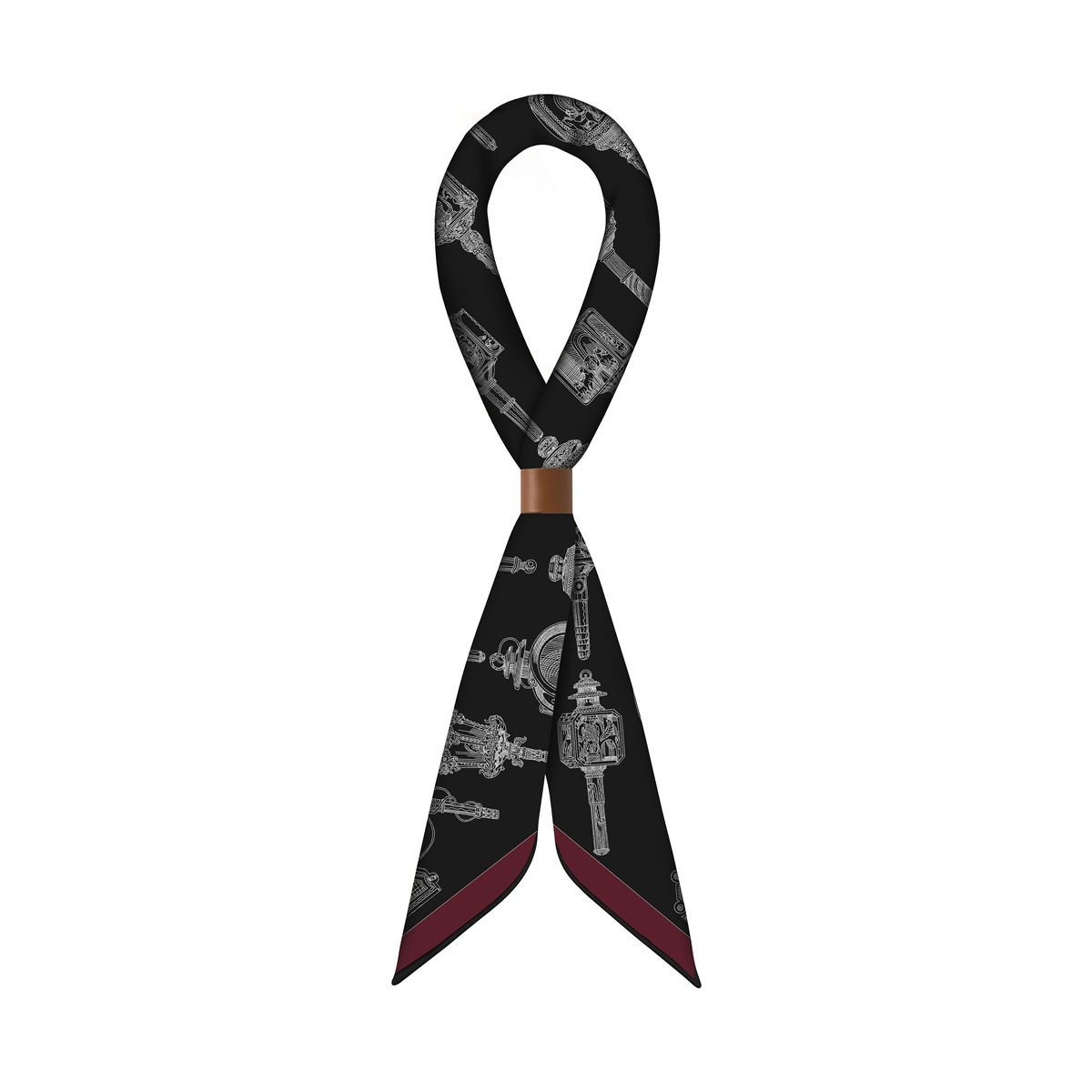 Cashmere Scarf - 黒の高級デザイナーシルクカシミヤスカーフ 70 センチメートル冬スクエアショール母恋人ギフト手巻きバンダナ 70 センチメートル