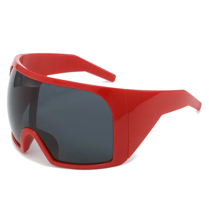 新作オーバーサイズサングラス、男性用、風を防ぐデザイン、大判 - Sunglasses Uv400 のレビューと価格