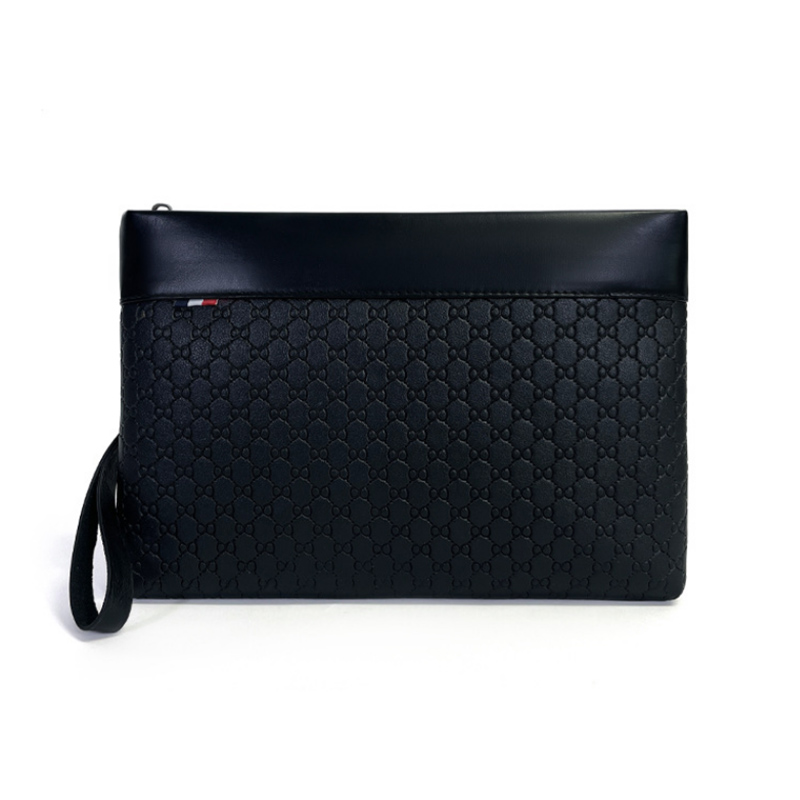 デザイナービジネスバッグレザーメンズクラッチバッグファッショ - Leather Wallet Men のレビューと価格