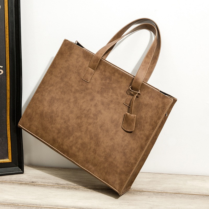2026 新しいメンズハンドバッグショルダーストラップ付きク - Leather Briefcase のレビューと価格
