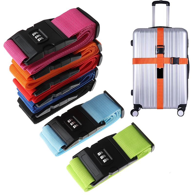 2mレインボーパスワードロックロープラゲッジバッグラゲッジス - Travel Luggage Set のレビューと価格