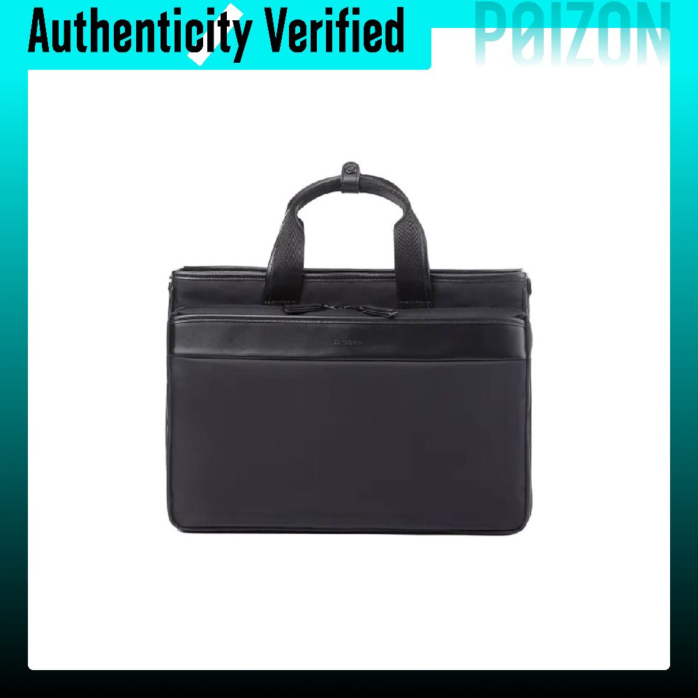 サムソナイト ファブリックと牛革のブリーフケース、ハンドバッ - Leather Briefcase のレビューと価格