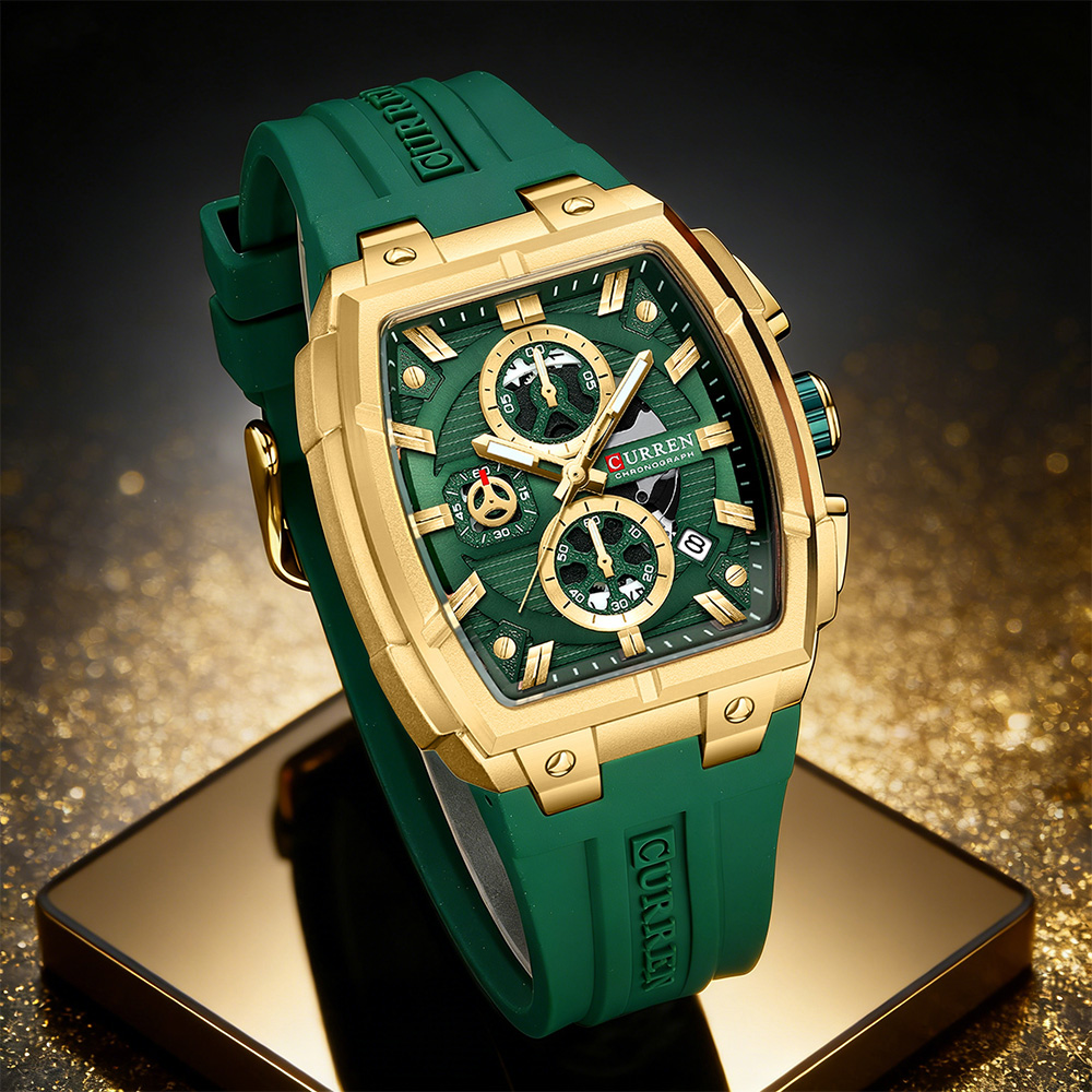CURREN 高級ヴィンテージ腕時計 メンズ スポーツ クロ - Luxury Watch Men のレビューと価格