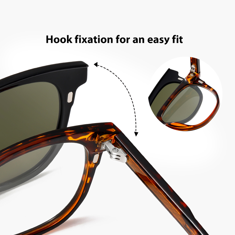 ファッションサングラス男性クリップオンサングラス偏光レンズ女 - Designer Sunglasses のレビューと価格