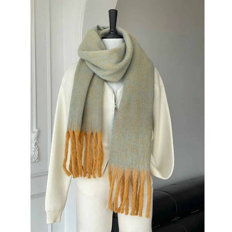 新作ファッション・モヘア・スカーフ。レディース・メンズ。秋・ - Cashmere Scarf のレビューと価格