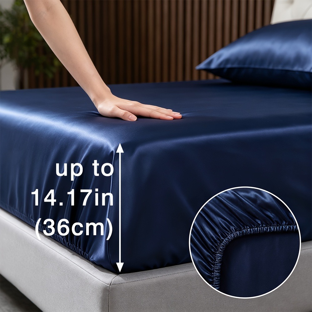 プレミアム4点セット エジプト綿ベッドシーツセット 柔らかな - Silk Pillowcase のレビューと価格
