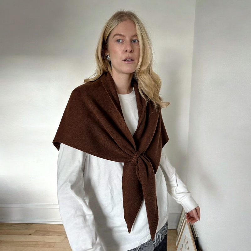 ファッションウールカシミヤトライアングルスカーフ、女性用、暖 - Cashmere Scarf のレビューと価格