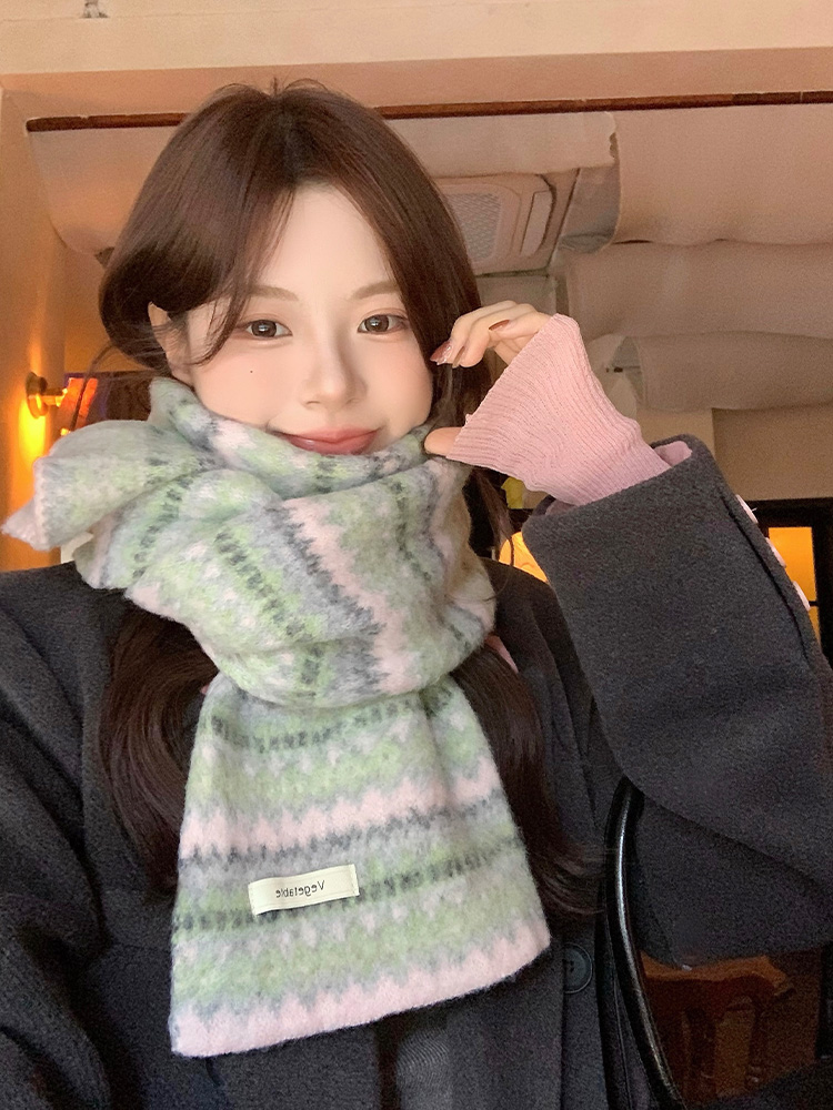 Feilao Island ニットスカーフ レディース 冬  - Cashmere Scarf のレビューと価格