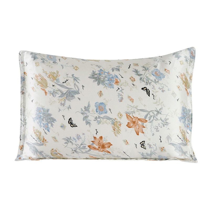 片側枕1pc 100% mulberyシルク枕カバープリント - Silk Pillowcase のレビューと価格
