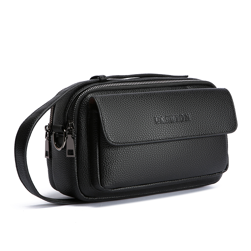 2026年新作 メンズ多ポケット大容量レザークラッチバッグ  - Leather Wallet Men のレビューと価格